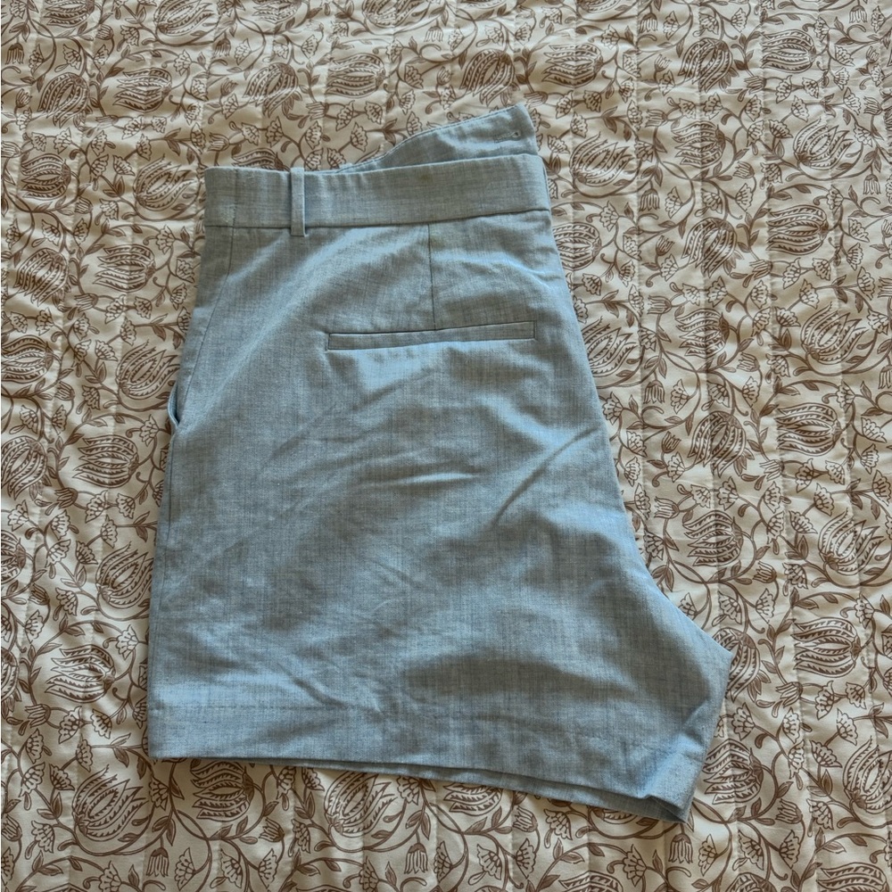 Abercrombie & Fitch Women's Gray High Waist Shorts